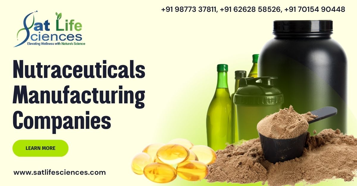 Nutraceuticals Manufacturing Companies