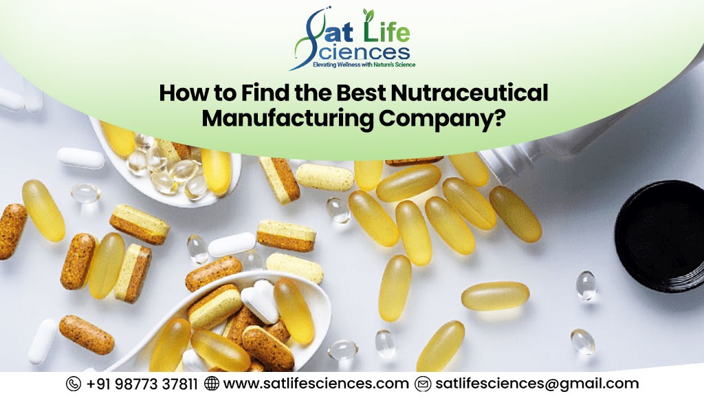 Nutraceutical manufacturing company
