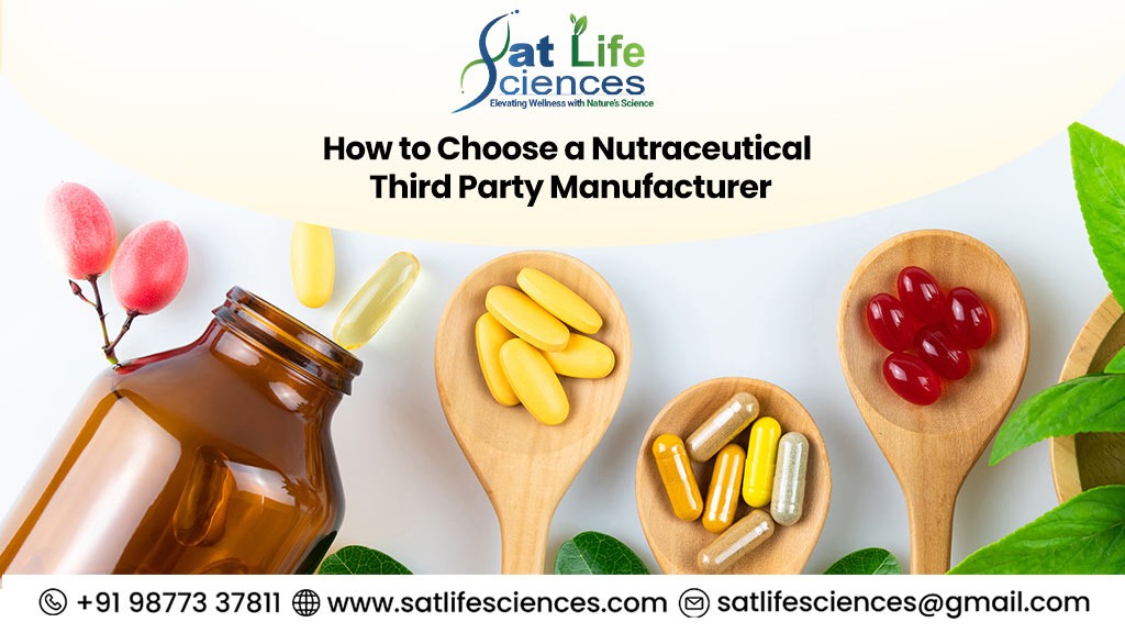 Nutraceutical Third Party Manufacturer