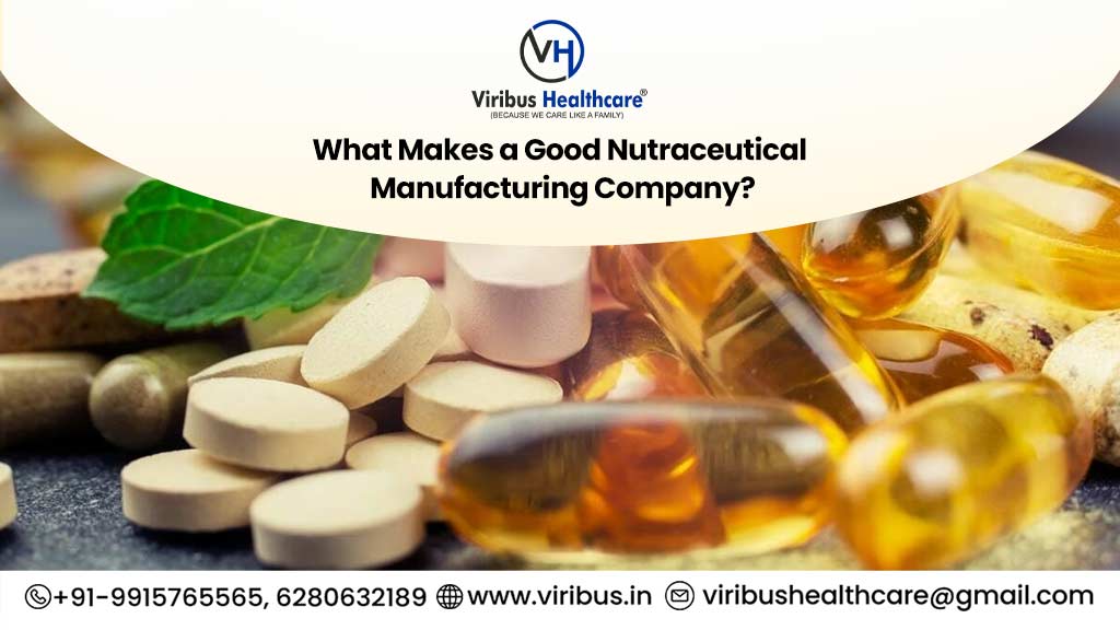 nutraceutical manufacturing company